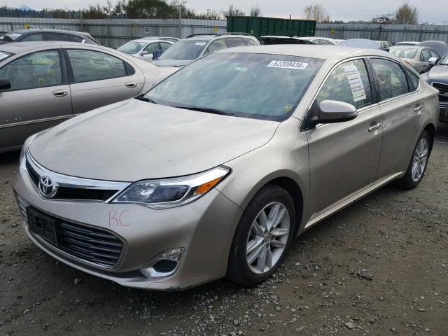 4T1BK1EB0DU017331 - 2013 TOYOTA AVALON BAS TAN photo 2