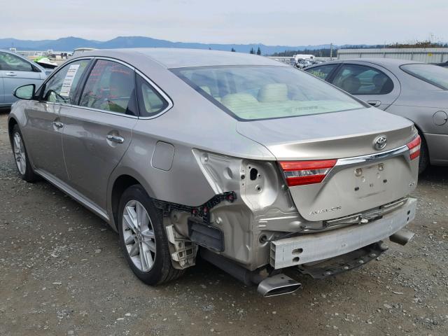 4T1BK1EB0DU017331 - 2013 TOYOTA AVALON BAS TAN photo 3