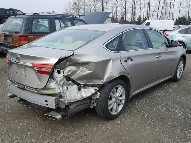 4T1BK1EB0DU017331 - 2013 TOYOTA AVALON BAS TAN photo 4