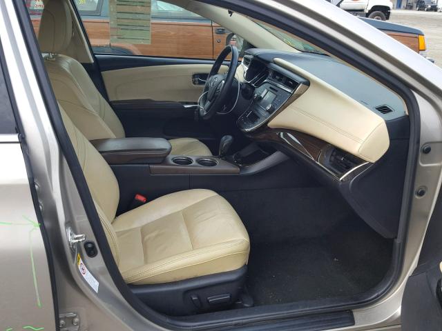 4T1BK1EB0DU017331 - 2013 TOYOTA AVALON BAS TAN photo 5