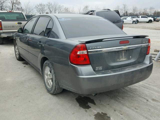 1G1ZT52815F316308 - 2005 CHEVROLET MALIBU LS GRAY photo 3