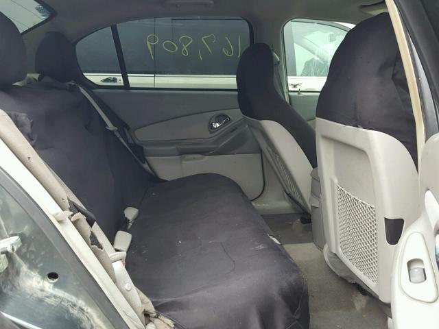 1G1ZT52815F316308 - 2005 CHEVROLET MALIBU LS GRAY photo 6