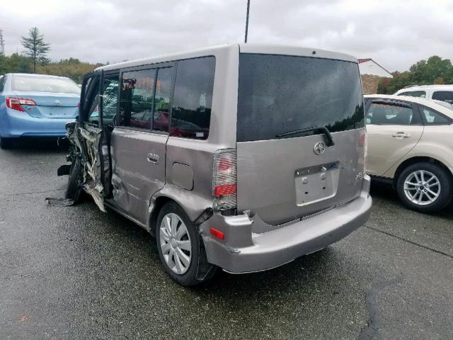JTLKT324950192211 - 2005 TOYOTA SCION XB 灰色 照片 3