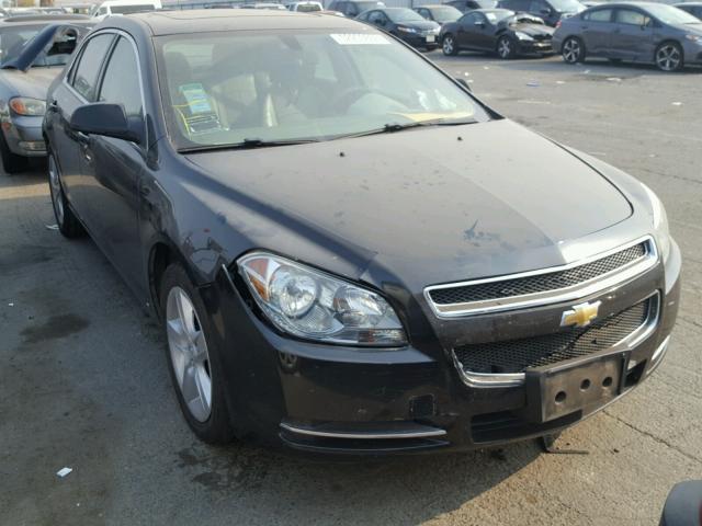 1G1ZG57B49F252845 - 2009 CHEVROLET MALIBU LS BLACK photo 1