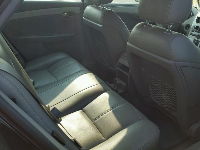 1G1ZG57B49F252845 - 2009 CHEVROLET MALIBU LS BLACK photo 6