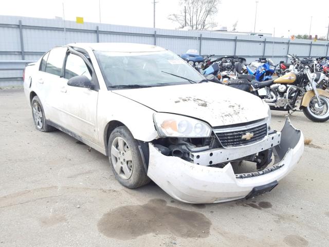 1G1ZS58N07F146560 - 2007 CHEVROLET MALIBU LS WHITE photo 1