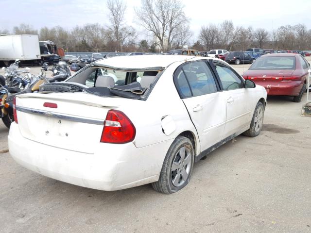 1G1ZS58N07F146560 - 2007 CHEVROLET MALIBU LS WHITE photo 4