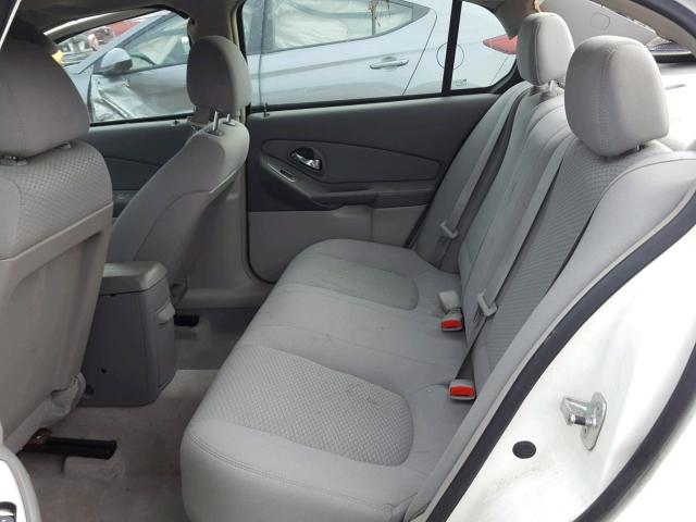 1G1ZS58N07F146560 - 2007 CHEVROLET MALIBU LS WHITE photo 6