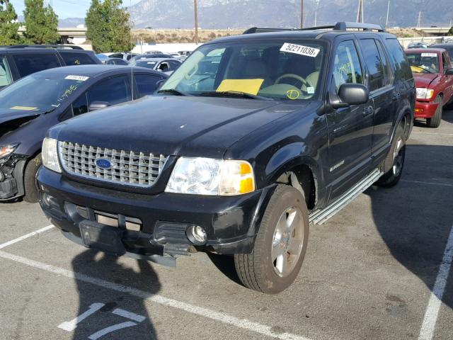 1FMDU65W75ZA30763 - 2005 FORD EXPLORER L BLACK photo 2