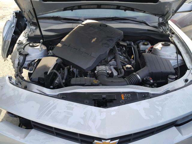 2G1FA1E34E9177544 - 2014 CHEVROLET CAMARO LS SILVER photo 7