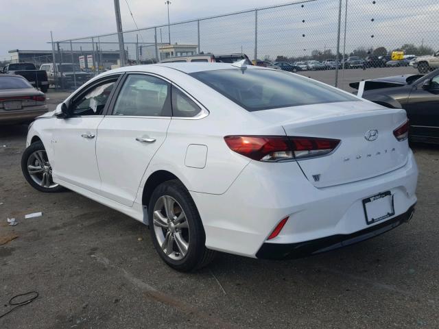 5NPE34AF5KH730144 - 2019 HYUNDAI SONATA SPO WHITE photo 3