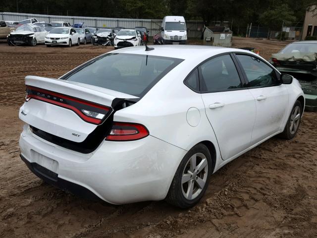 1C3CDFBB2GD515561 - 2016 DODGE DART SXT WHITE photo 4