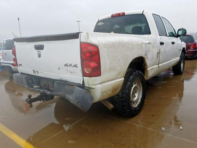 1D7HU18N58J178365 - 2008 DODGE RAM 1500 S WHITE photo 4