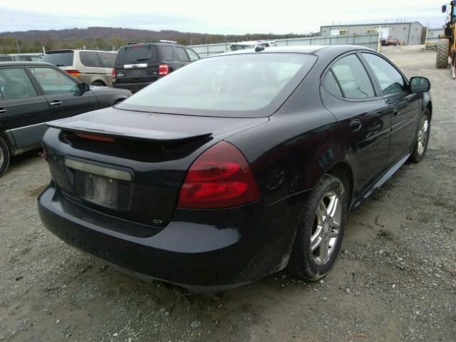2G2WR554361308953 - 2006 PONTIAC GRAND PRIX BLACK photo 4