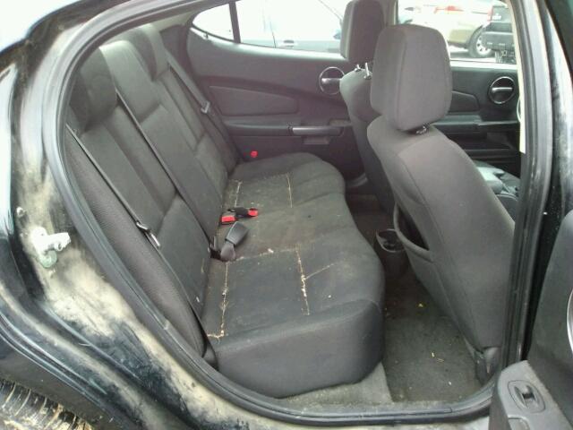 2G2WR554361308953 - 2006 PONTIAC GRAND PRIX BLACK photo 6