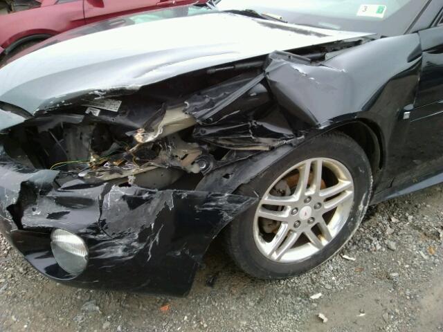 2G2WR554361308953 - 2006 PONTIAC GRAND PRIX BLACK photo 9