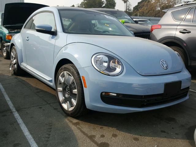 3VWJ17AT6FM639540 - 2015 VOLKSWAGEN BEETLE 1.8 BLUE photo 1