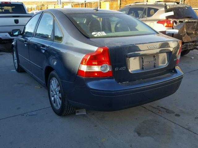 YV1MS382252078207 - 2005 VOLVO S40 2.4I BLUE photo 3