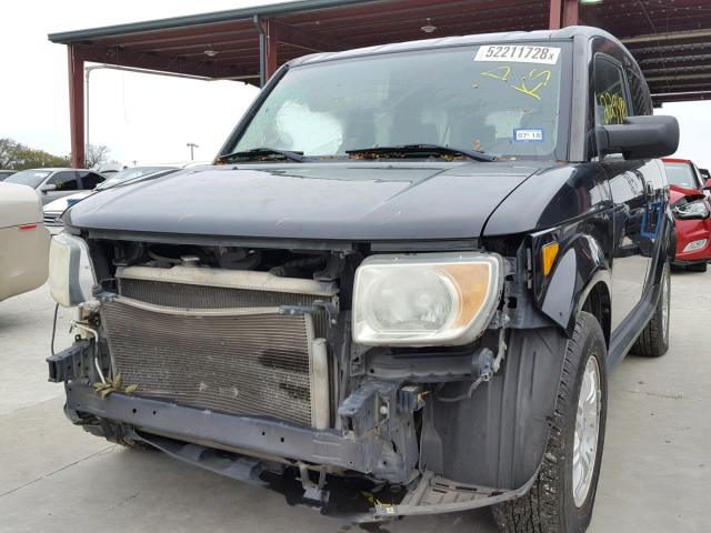 5J6YH18776L008441 - 2006 HONDA ELEMENT EX BLACK photo 2