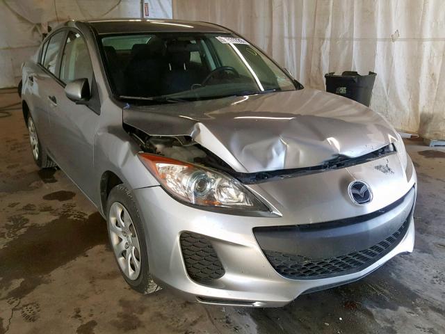 JM1BL1UP1D1849695 - 2013 MAZDA 3 I SILVER photo 1