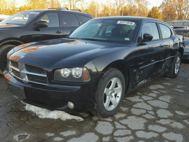 2B3CA3CV4AH128484 - 2010 DODGE CHARGER SX BLACK photo 2