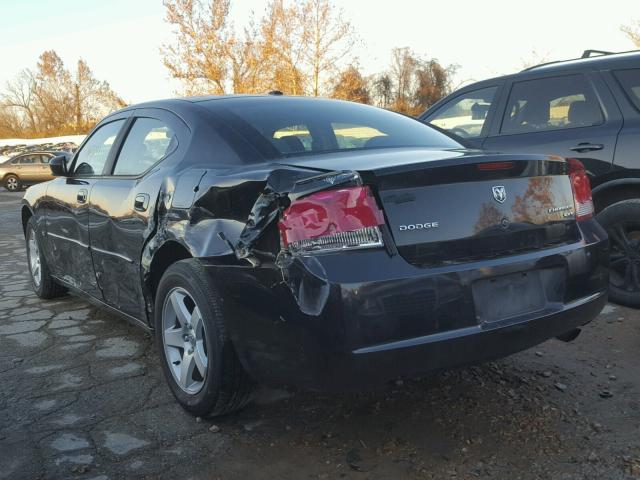 2B3CA3CV4AH128484 - 2010 DODGE CHARGER SX BLACK photo 3