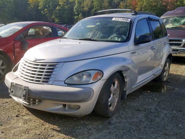 3C4FY58B82T272890 - 2002 CHRYSLER PT CRUISER SILVER photo 2