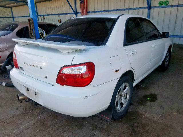 JF1GD29664G510961 - 2004 SUBARU IMPREZA WR WHITE photo 4