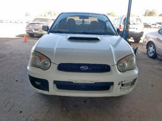 JF1GD29664G510961 - 2004 SUBARU IMPREZA WR WHITE photo 9