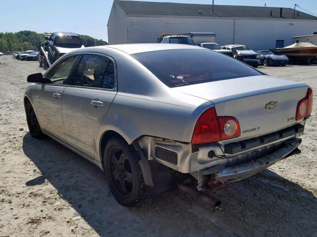 1G1ZC5E05AF198800 - 2010 CHEVROLET MALIBU 1LT 银色 照片 3