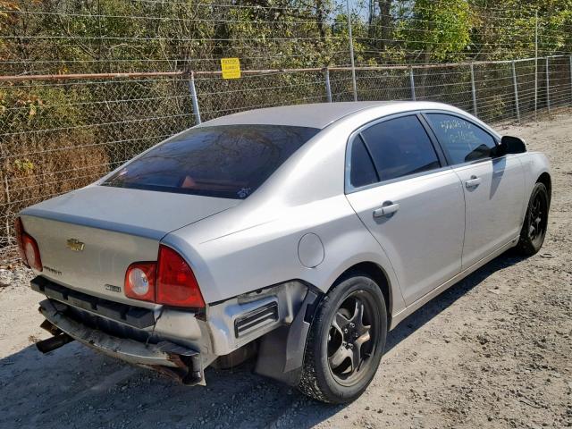 1G1ZC5E05AF198800 - 2010 CHEVROLET MALIBU 1LT 银色 照片 4