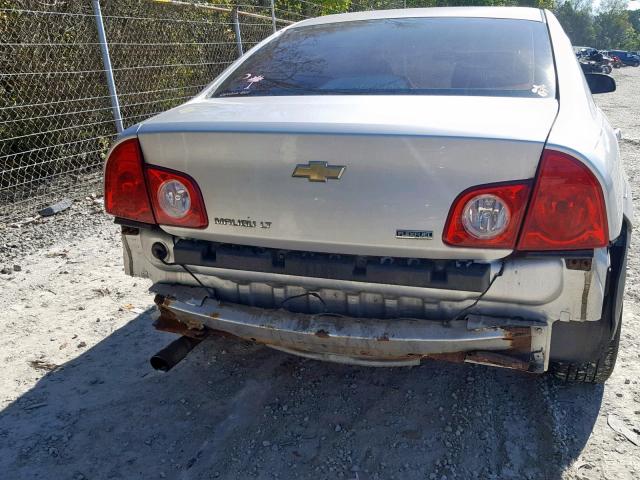 1G1ZC5E05AF198800 - 2010 CHEVROLET MALIBU 1LT 银色 照片 9
