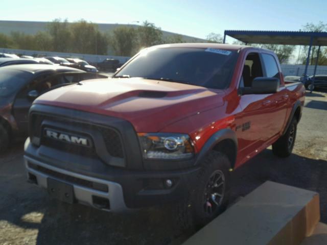 1C6RR6YT1HS846983 - 2017 RAM 1500 REBEL RED photo 2