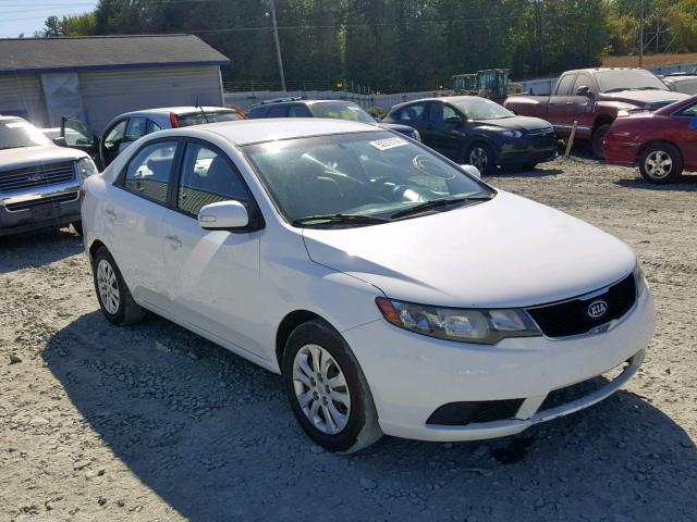 KNAFU4A21A5080514 - 2010 KIA FORTE EX WHITE photo 1