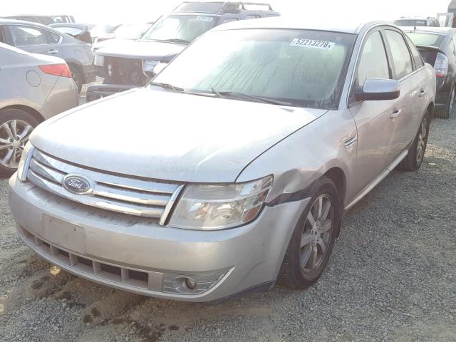 1FAHP24W88G170849 - 2008 FORD TAURUS SEL SILVER photo 2