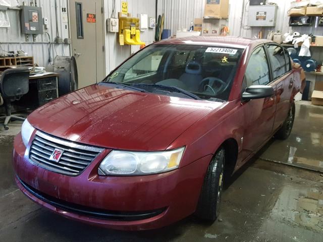 1G8AF52F05Z116376 - 2005 SATURN ION LEVEL MAROON photo 2