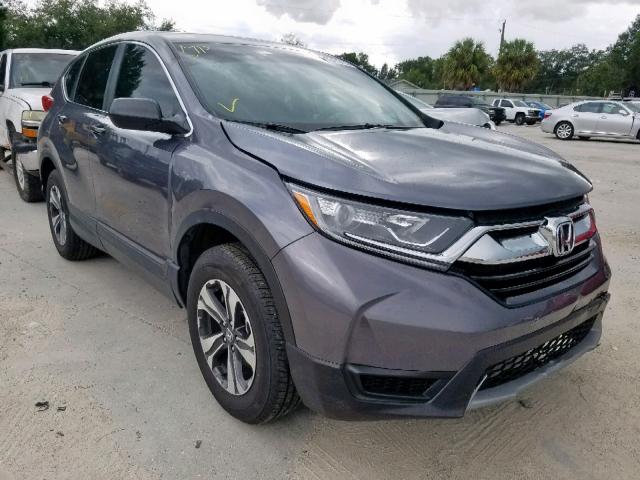 2HKRW6H34JH220821 - 2018 HONDA CR-V LX CHARCOAL photo 1