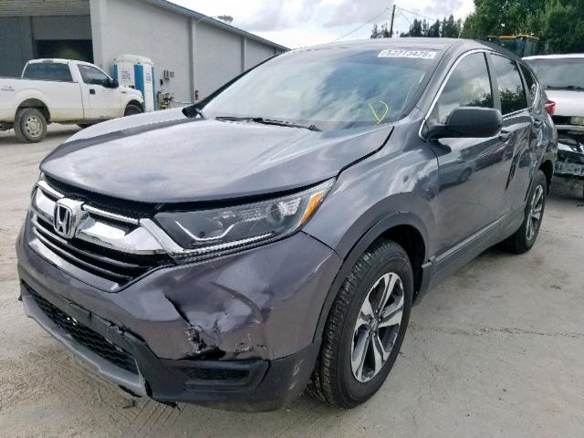 2HKRW6H34JH220821 - 2018 HONDA CR-V LX CHARCOAL photo 2