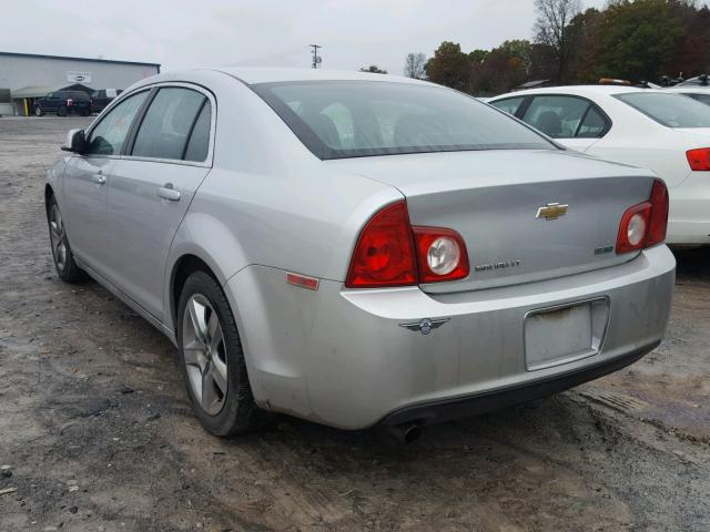 1G1ZC5E05AF185903 - 2010 CHEVROLET MALIBU 1LT SILVER photo 3