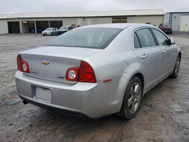1G1ZC5E05AF185903 - 2010 CHEVROLET MALIBU 1LT SILVER photo 4