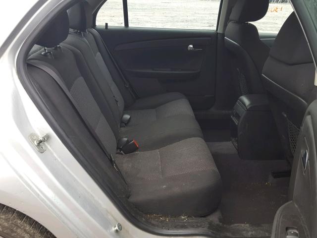 1G1ZC5E05AF185903 - 2010 CHEVROLET MALIBU 1LT SILVER photo 6