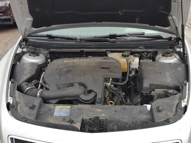 1G1ZC5E05AF185903 - 2010 CHEVROLET MALIBU 1LT SILVER photo 7