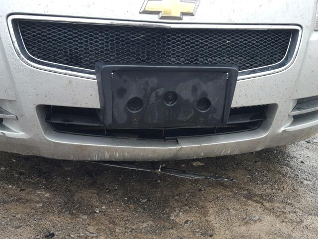 1G1ZC5E05AF185903 - 2010 CHEVROLET MALIBU 1LT SILVER photo 9