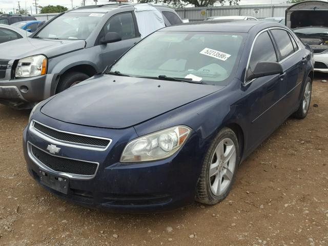 1G1ZB5E17BF380219 - 2011 CHEVROLET MALIBU LS BLUE photo 2