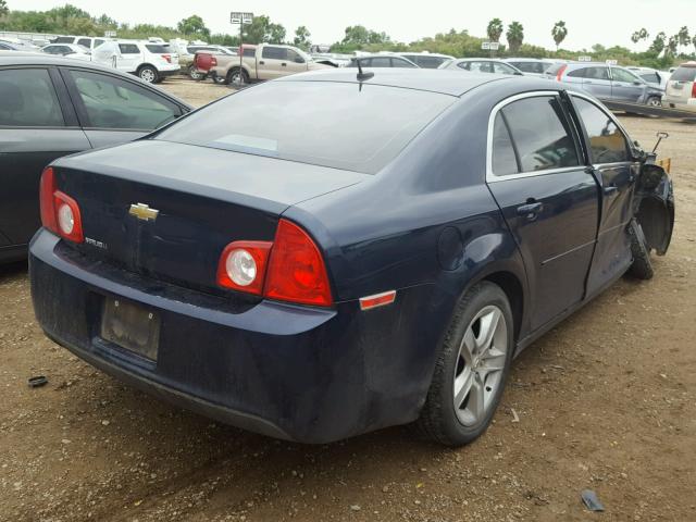 1G1ZB5E17BF380219 - 2011 CHEVROLET MALIBU LS BLUE photo 4