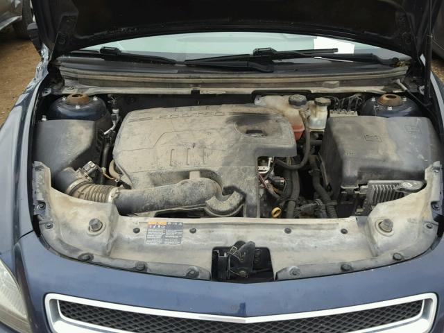 1G1ZB5E17BF380219 - 2011 CHEVROLET MALIBU LS BLUE photo 7