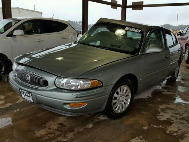 1G4HR54K85U226669 - 2005 BUICK LESABRE LI TEAL photo 2