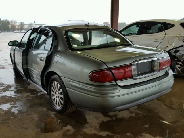 1G4HR54K85U226669 - 2005 BUICK LESABRE LI TEAL photo 3