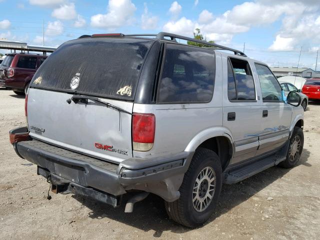 1GKDT13W2T2509910 - 1996 GMC JIMMY SILVER photo 4