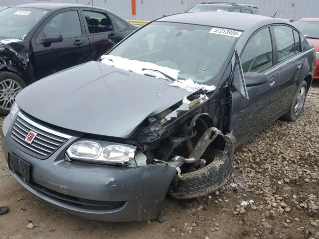 1G8AZ55F37Z132805 - 2007 SATURN ION LEVEL GRAY photo 2